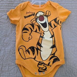 Disney Orange Tigger Bodysuit
